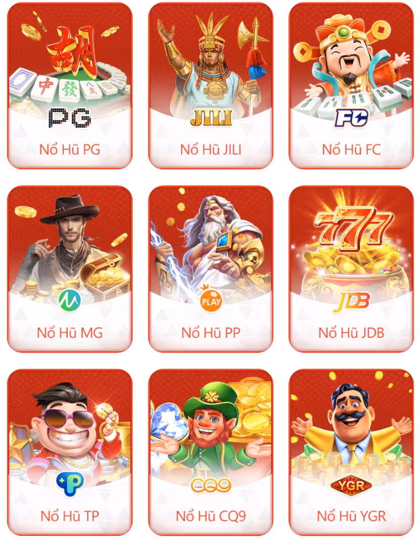 Sảnh game Nổ hũ 58vin